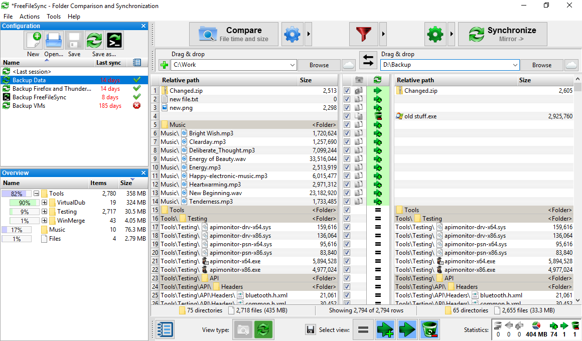 Free software compress files